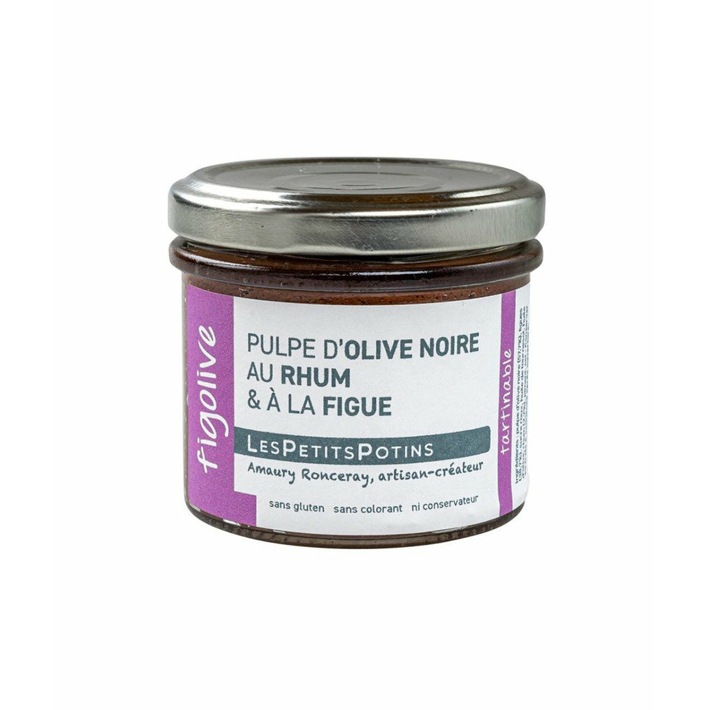 pulpe d'olive au rhum et figues